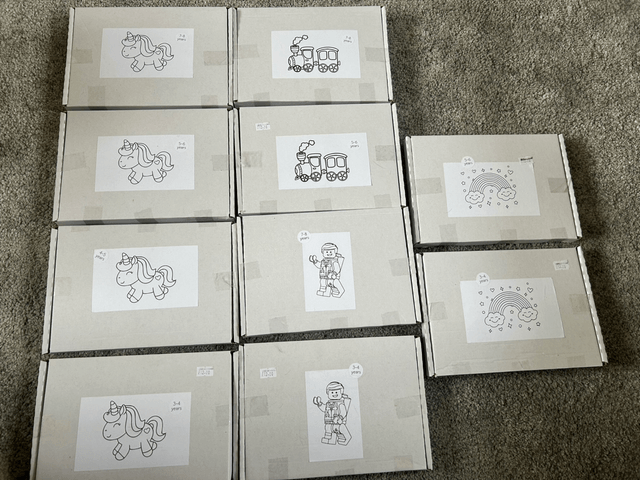 Colouring T-shirts 