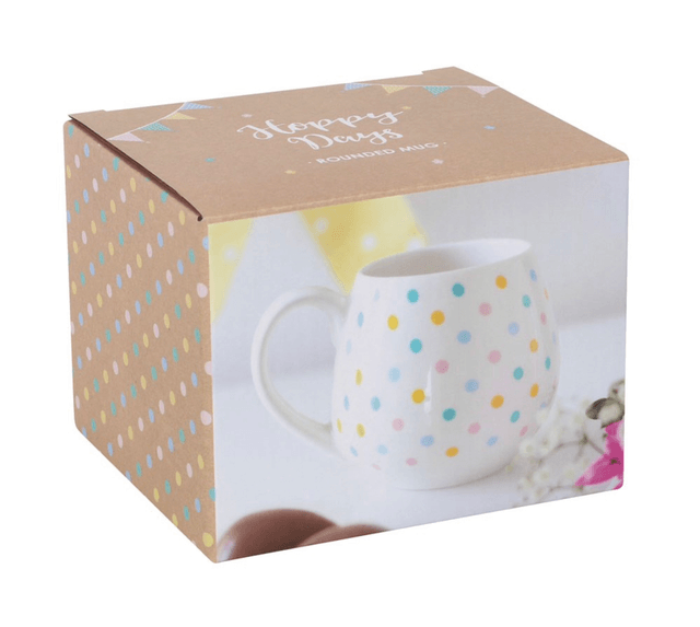 Spotted Rounded Mug