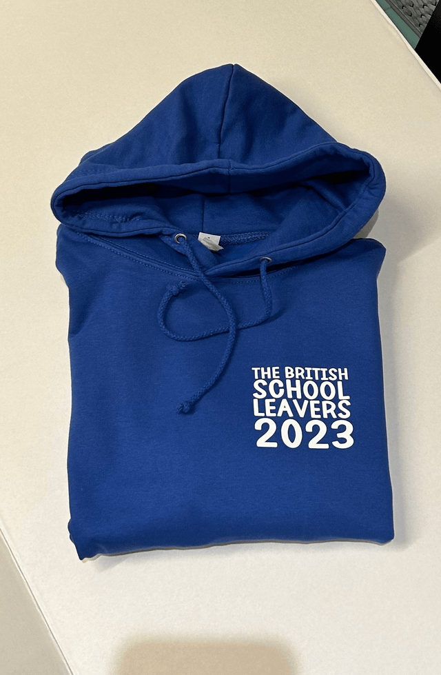 The British School Leavers Hoodies