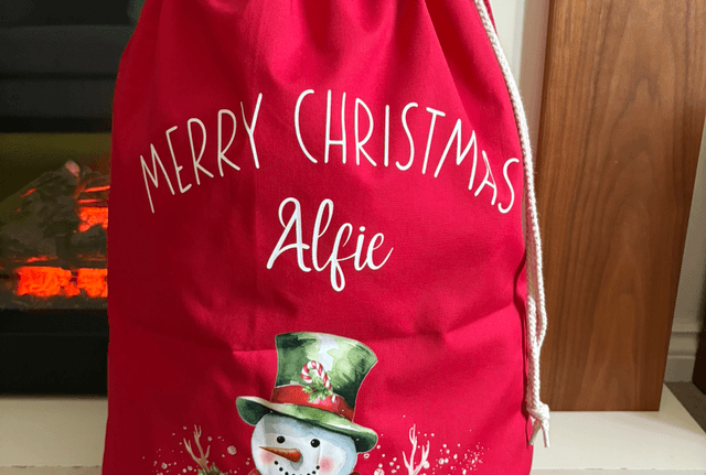 Personalised Christmas Sack 