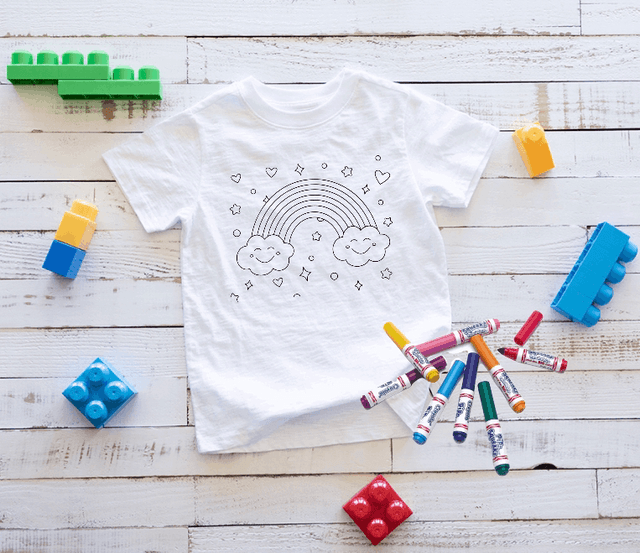 Colouring T-shirts 
