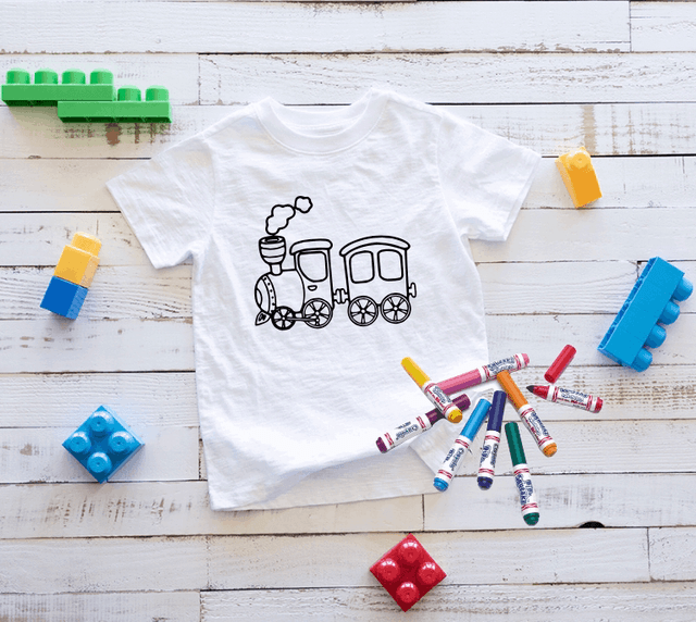 Colouring T-shirts 