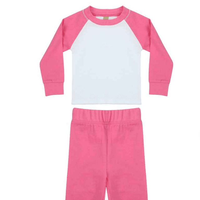Girls pjs plain 