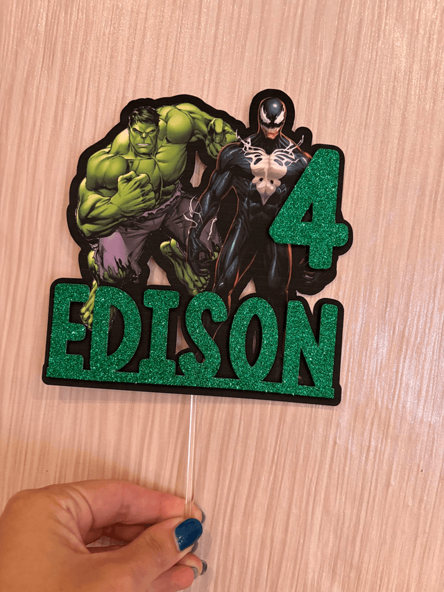Hulk Cake Topper