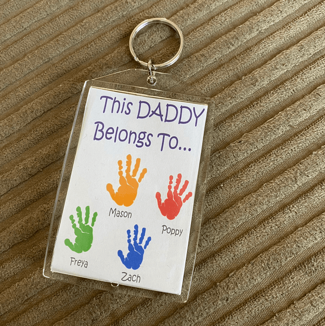 This Dad belongs to….Keyring